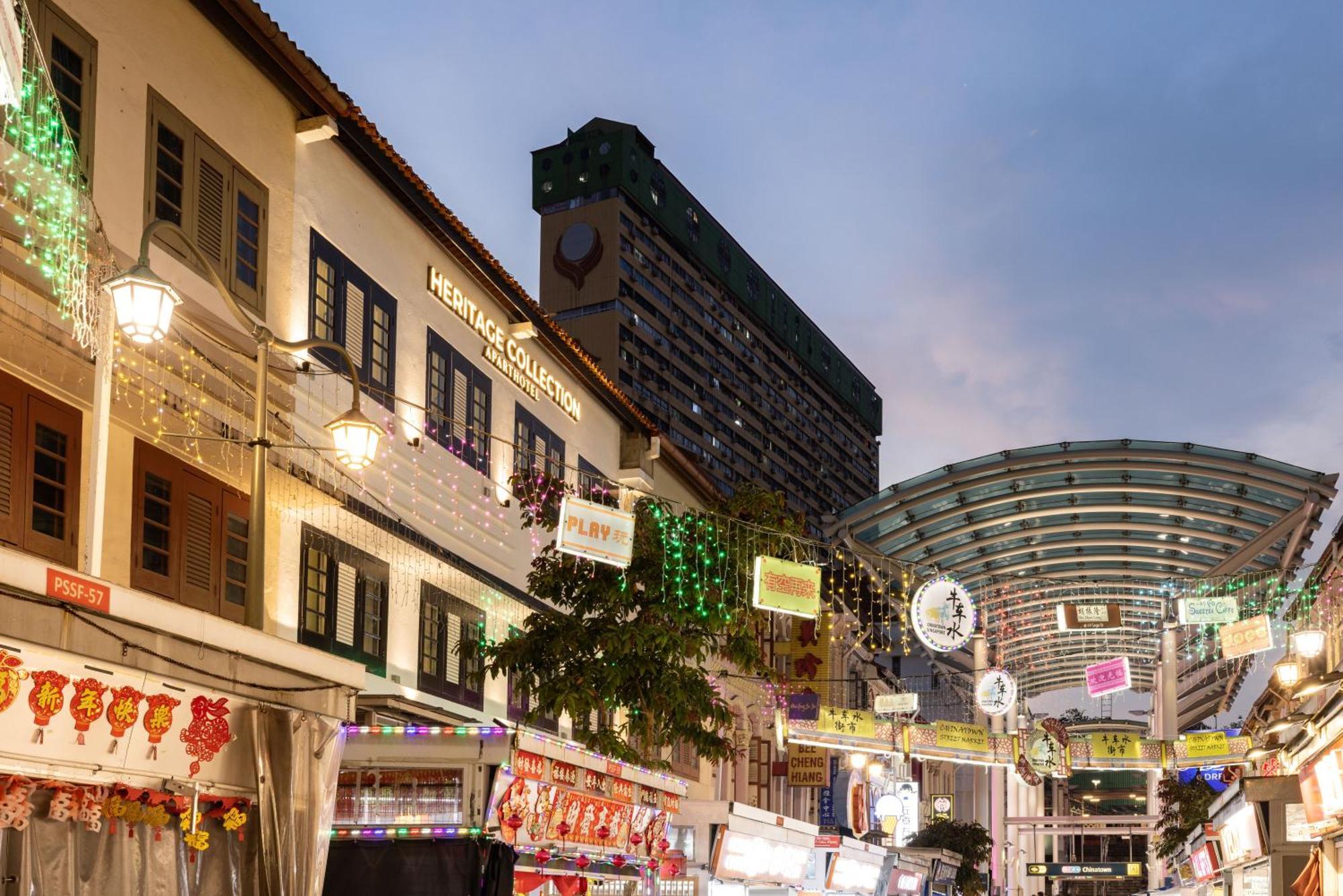 Heritage Collection On Pagoda - Mobile App Check-In Singapura Exterior foto